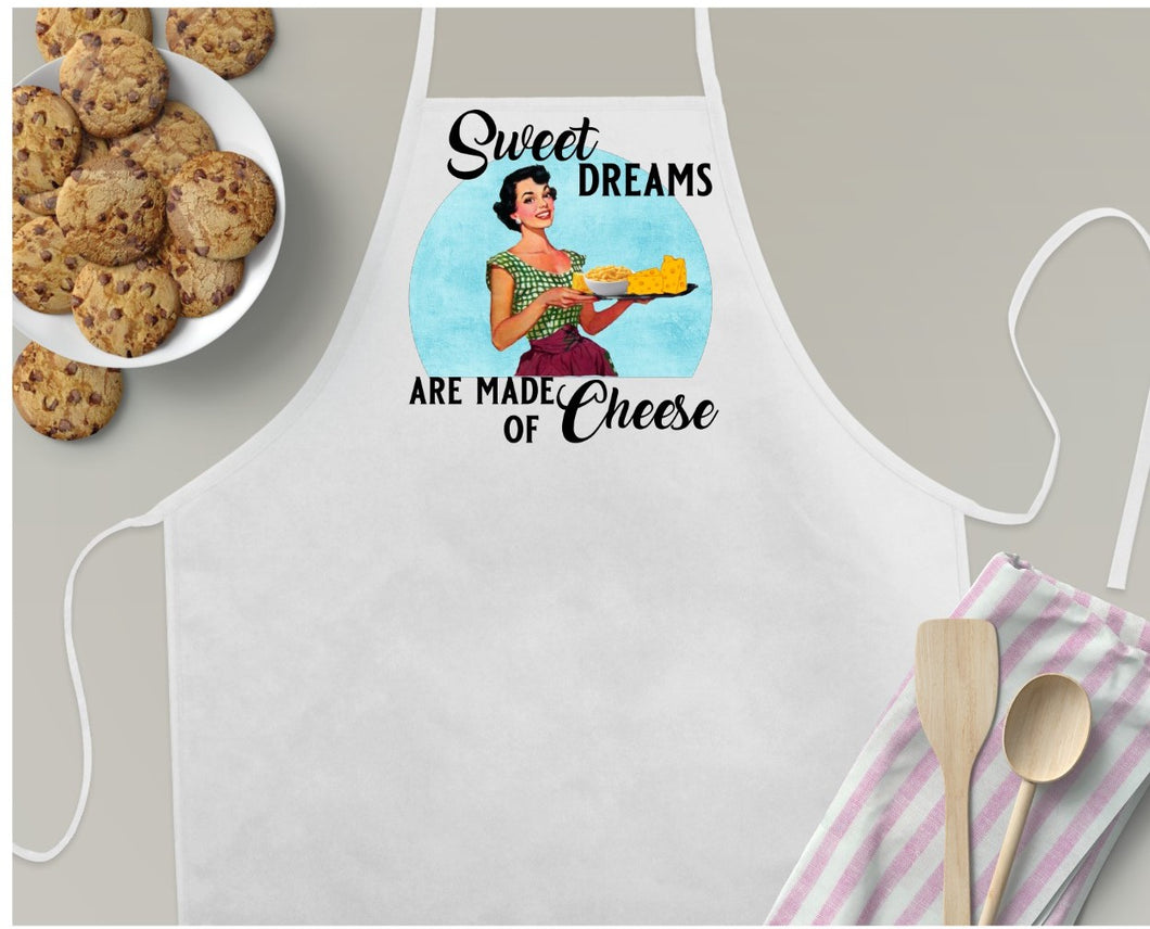 Apron | Retro Fun | Sweet Dreams are Made of Cheese | The Good Life Creations