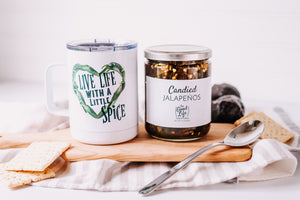 Live Life with a little Spice | Stainless Mug | The Good Life Creations