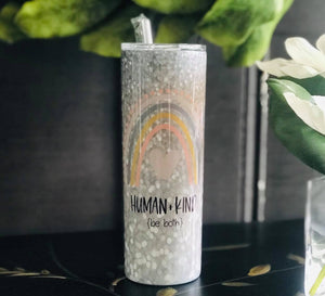 Human+Kind | Stainless Skinny Tumbler | The Good Life Creations