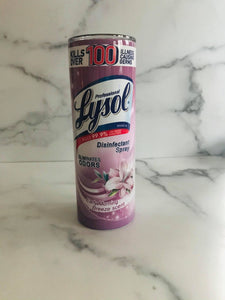 Lysol | Stainless Skinny Tumbler | The Good Life Creations