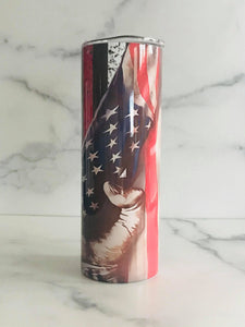 Nurse | RN | Stainless Skinny Tumbler | The Good Life Creations