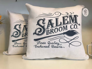 Salem Broom Company | Halloween | Pillow Cover | The Good Life Creations
