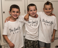 Load image into Gallery viewer, The Good Life Zip Code | Tee | KIDS | The Good Life Creations