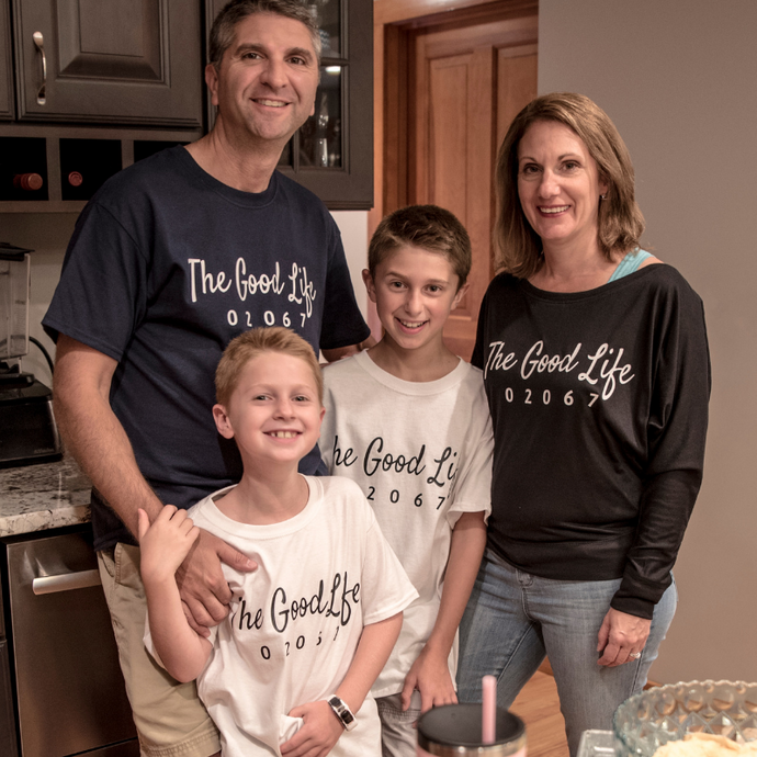 The Essential Good Life Zip Code | Tee | The Good Life Creations