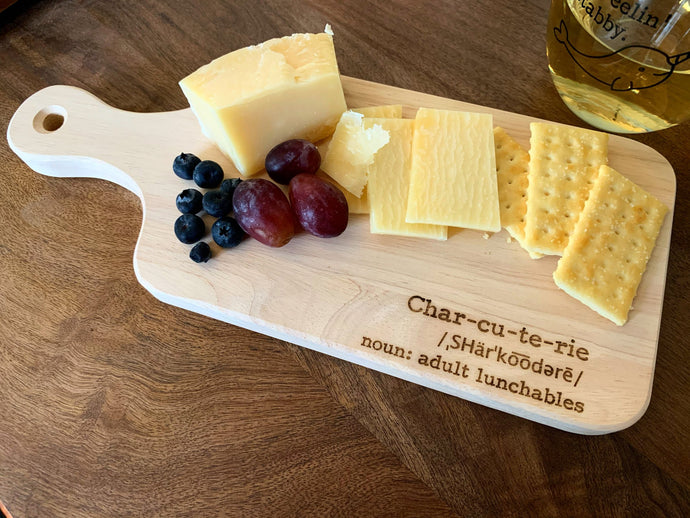 Cutting Board | Charcuterie | Fancy Lunchable | The Good Life Creations