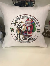 Load image into Gallery viewer, Holiday | Pillow Cover | Tis the Season | Christmas | The Good Life Creations