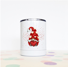 Load image into Gallery viewer, Valentine Gnome | Stainless Low Ball | The Good Life Creations